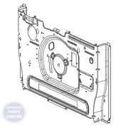 L-G PANEL,REAR MGC63820201 - Main view showing rear panel design for L-G models