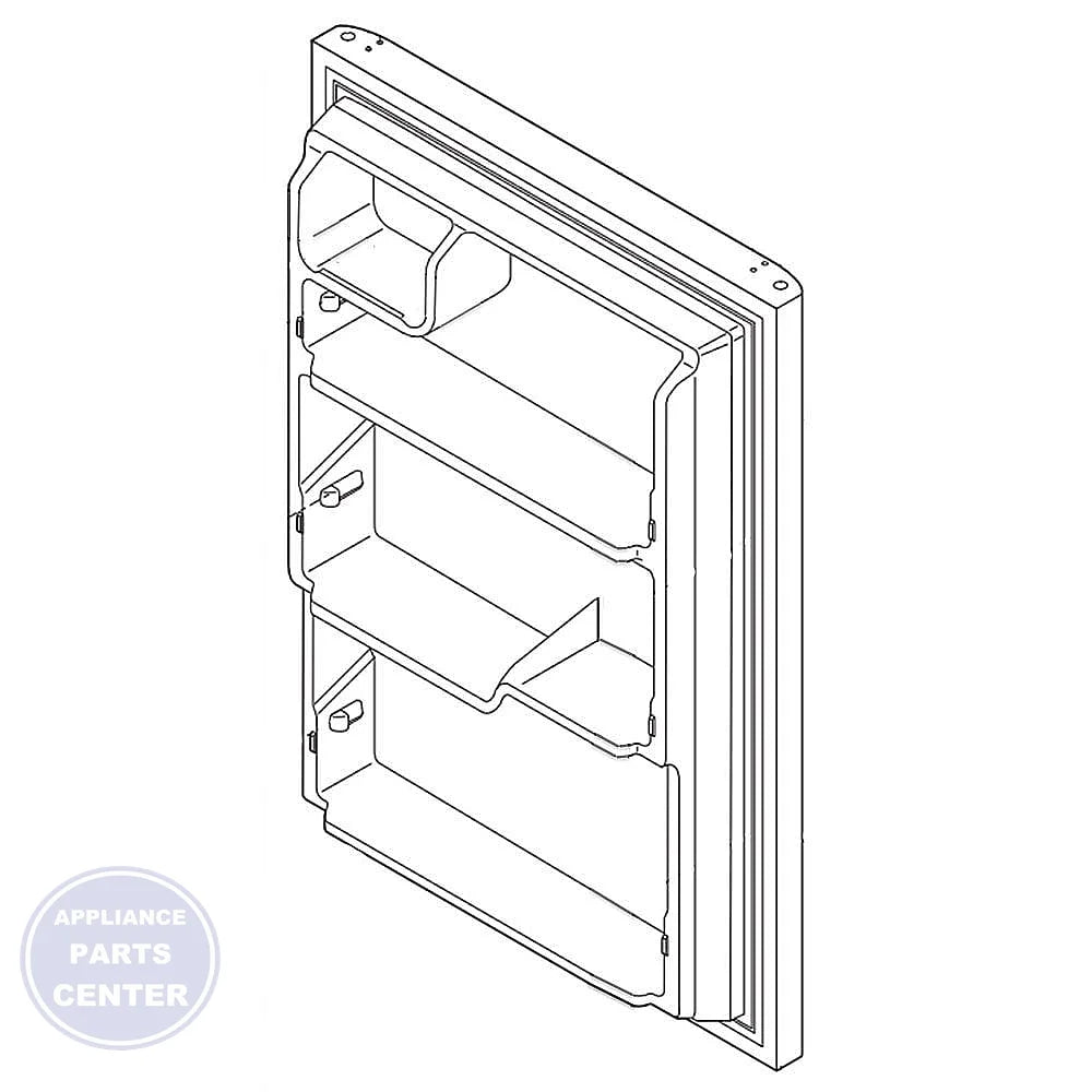 WCI PANEL-REFR DOOR 240438635 - Main view showing secure closure for WCI models