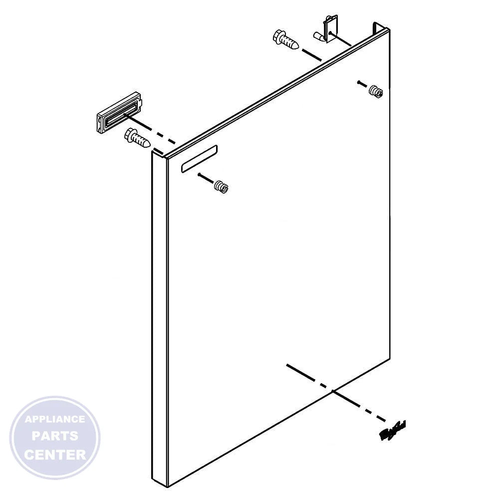 WPL PANEL W11116420 - Main view showing seamless design for [specific models]