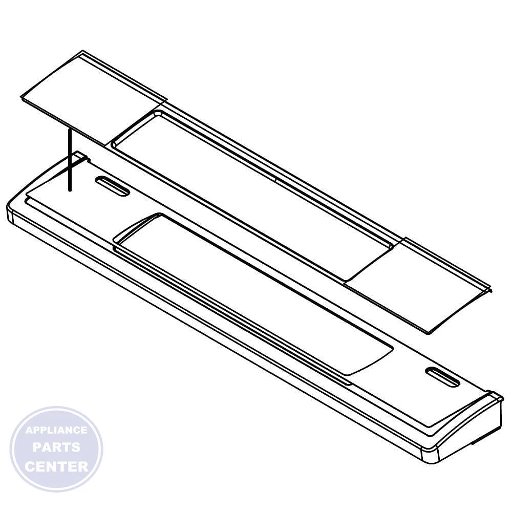 Whirlpool PANL-CNTRL W10893947 - Main view showing temperature regulation for specific models