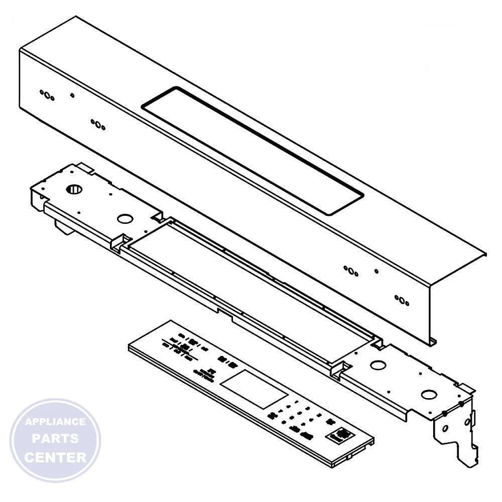WPL PANL-CNTRL W11091880 - Main view showing control features for WPL models
