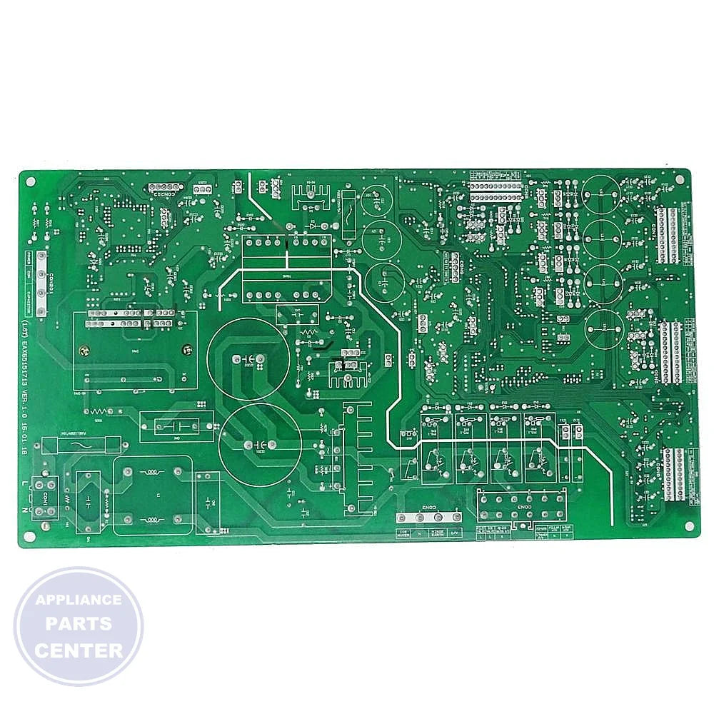 PCB ASSEMBLY,MAIN EBR77042513 - Detailed view of electronic technical details