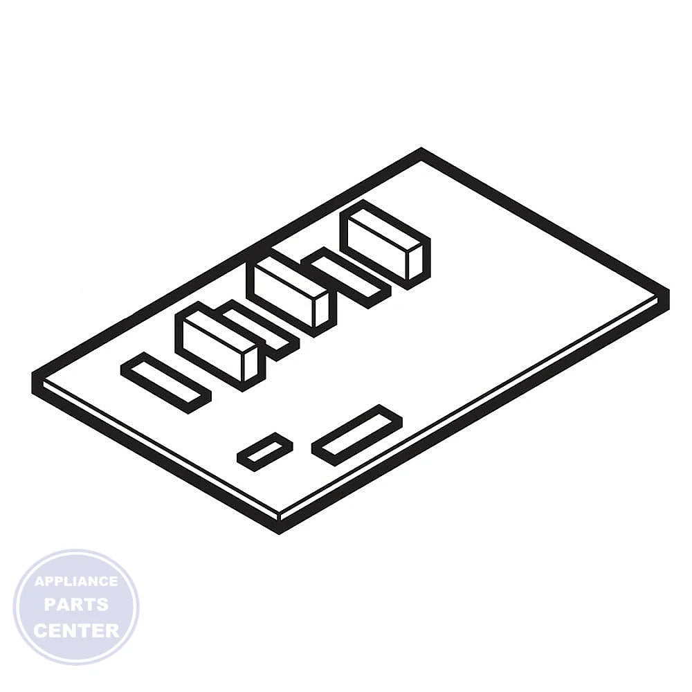 L-G PCB ASSEMBLY,MAIN EBR84433512 - Main view showing circuit board for specific models