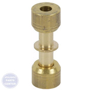 [Brand] PIPE CONNECTION PIECE 00065646 - Main view showing seamless hose connection for BSH Freezers