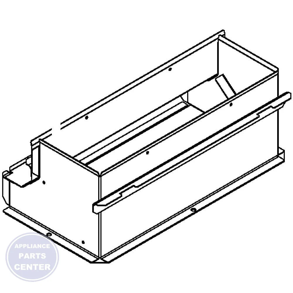 Whirlpool PLENUM-AIR W10572224 - Main view showing optimal airflow for Whirlpool models