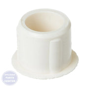 GEH PLUG BUTTON THIMBLE BISQUE WR02X10850 - Main view showing secure fit for various GEH models