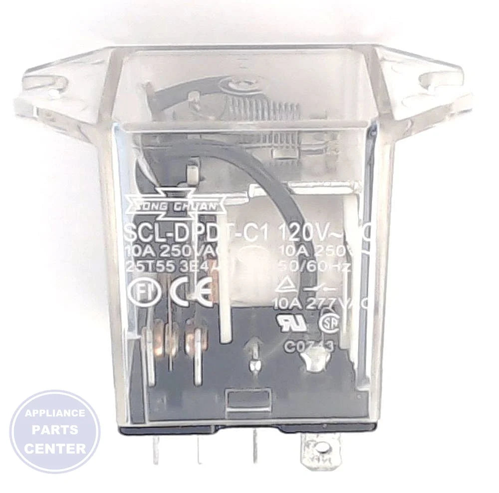 VIK PM010025 RELAY--DOUBLE POLE-DOUBLE THROW - Main view showing dual functionality for VIK models