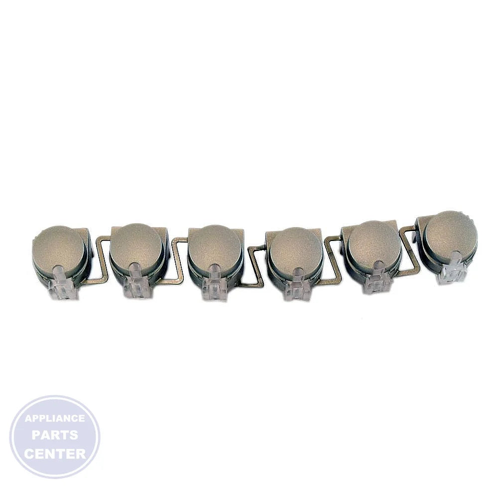 BSH PUSH BUTTON SET 00622660 - Main view showing sublime compatibility for various BSH Dishwasher models