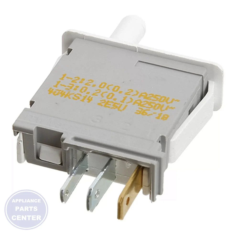 PUSH BUTTON SWITCH 00616013 - Detailed view of precise technical details