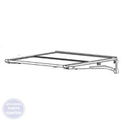 GEH QUICKSPACE SHELF - GRAY WR32X31957 - Main view showing efficient organization for GEH models