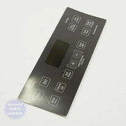 GEH RANGE CONTROL PANEL - BLACK WB07X20323 - Main view showing sleek design for various GEH models