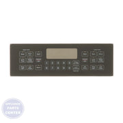 GEH RANGE CONTROL PANEL - BLACK WB07X21006 - Main view showing sleek design for select GE models