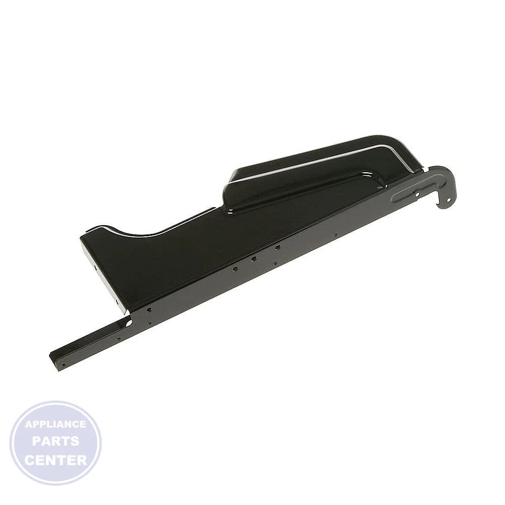 GEH RANGE END SUPPORT - RIGHT - BLACK WB07K10193 - Main view showing stability for GE [Model X]