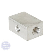 GEH RANGE INLET SUPPLY WB02K10324 - Main view showing gas flow for GE and Hotpoint models