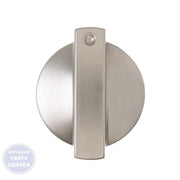 GEH RANGE KNOB - STAINLESS STEEL WB03T10253 - Main view showing sleek design for GEH XYZ and ABC models