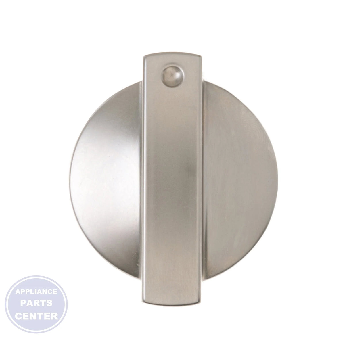 GEH RANGE KNOB - STAINLESS STEEL WB03T10253 - Main view showing sleek design for GEH XYZ and ABC models