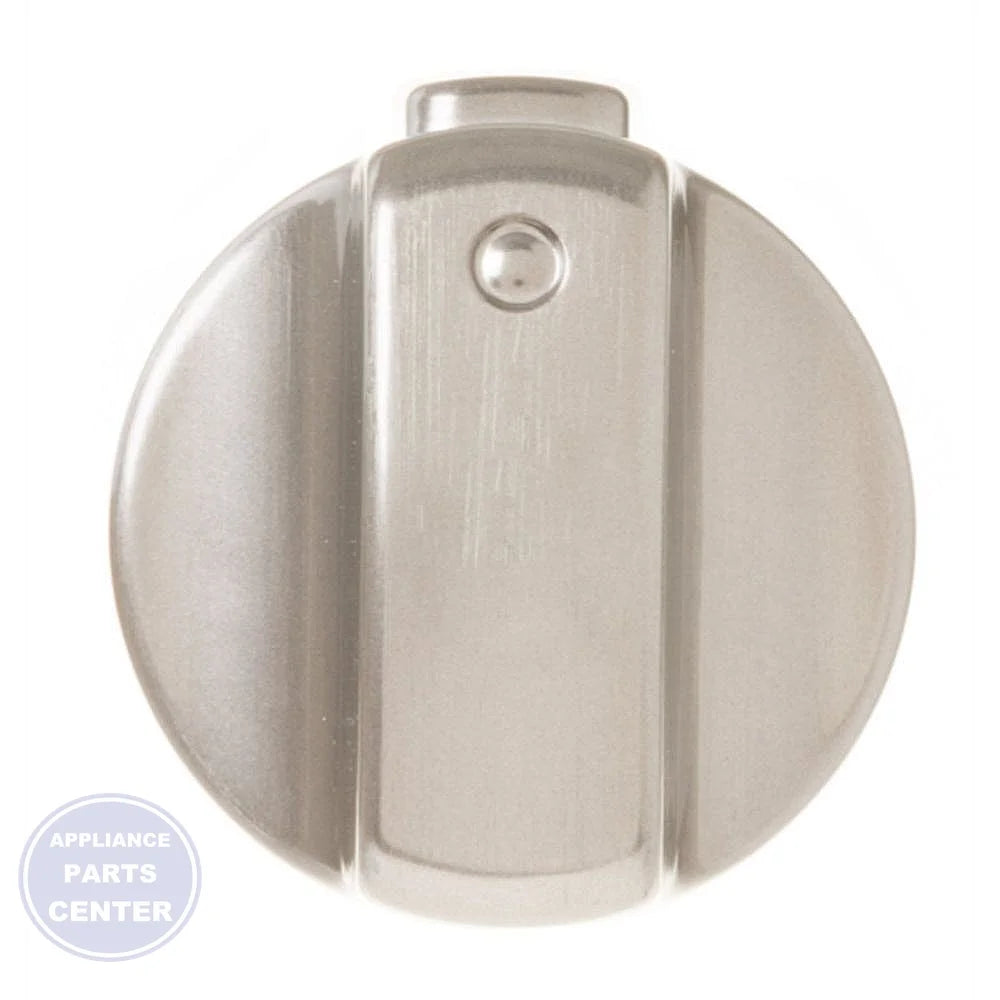 GEH RANGE KNOB - STAINLESS STEEL WB03X20673 - Main view showing durable stainless steel material for GEH models