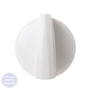 GEH RANGE KNOB - WHITE WB02X21445 - Main view showing precise control for GEH XR2D14GWH and GEH XR2D14GWHT