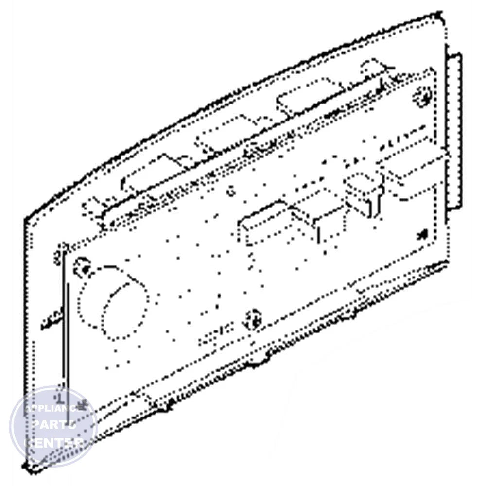 GEH REFRIGERATOR DISPENSER INTERFACE WR55X20689 - Main view showing dispenser functionality for GEH models
