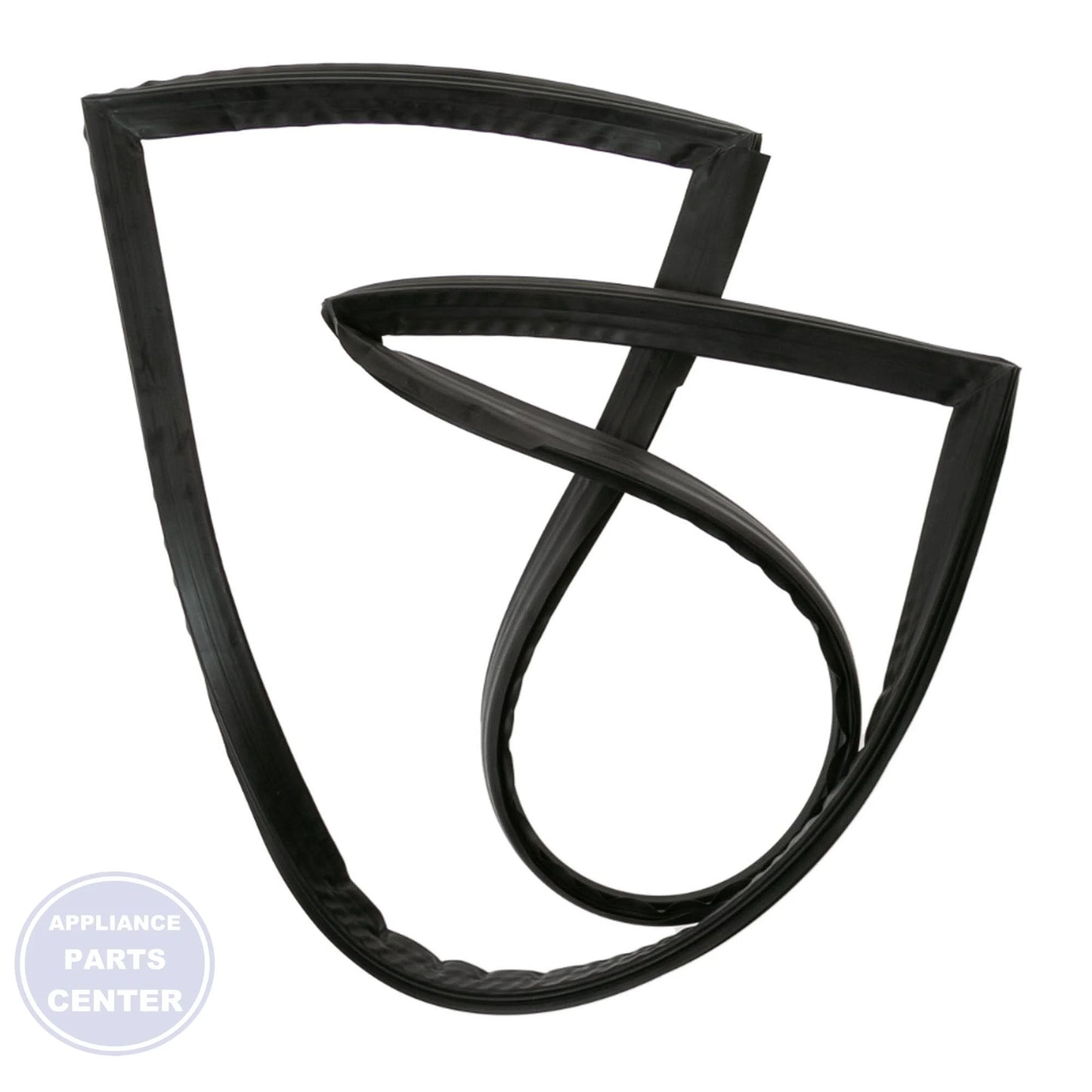 GEH REFRIGERATOR DOOR GASKET - GREY WR14X40084 - Main view showing airtight seal for GEH models