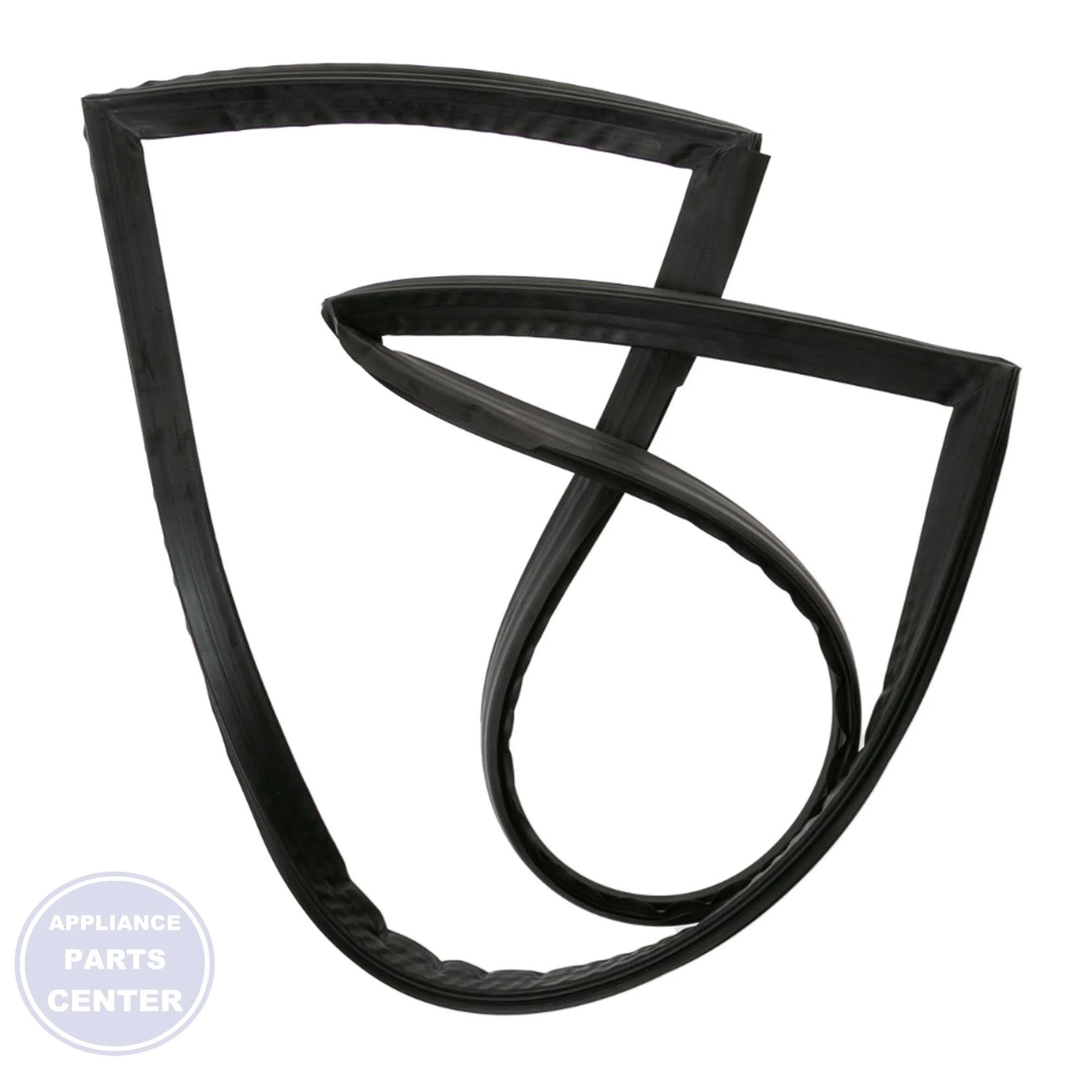 GEH REFRIGERATOR DOOR GASKET - GREY WR14X40084 - Main view showing airtight seal for GEH models