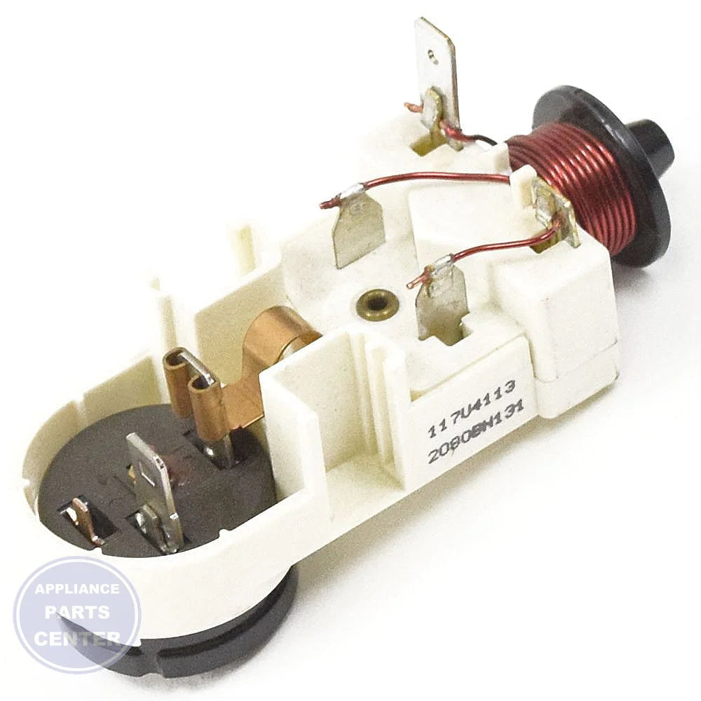GEH RELAY ASM WR07X10124 - Main view showing electrical switch for various models