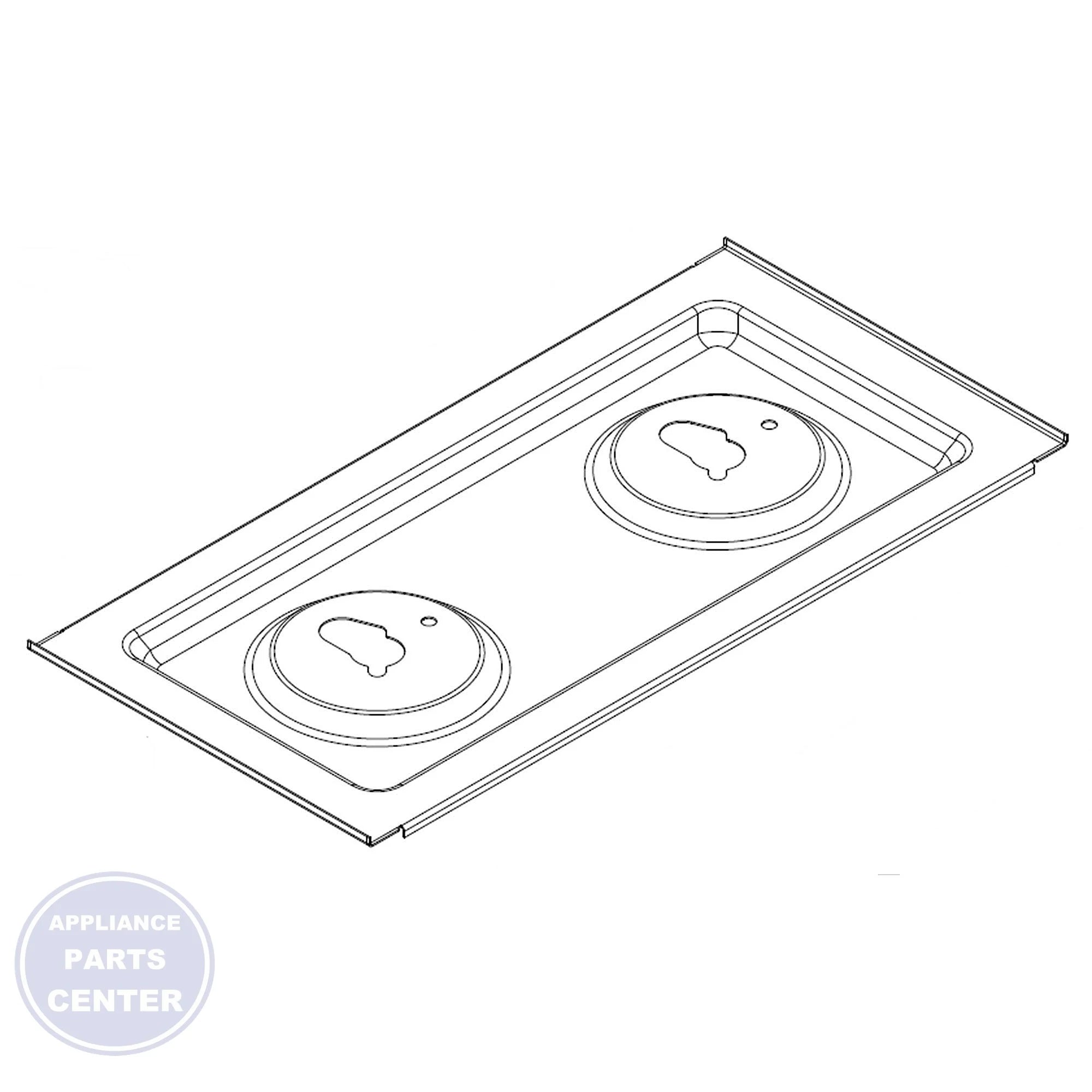 Whirlpool W11344761 - Main view showing weight capacity for various Whirlpool models
