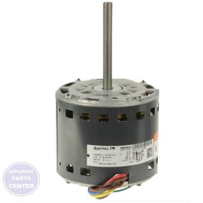 RHEEM BLOWER MOTOR 1/2HP 120V 1PH 1075RPM 4-SPEED - Main view showing 4-speed settings for NEU furnaces