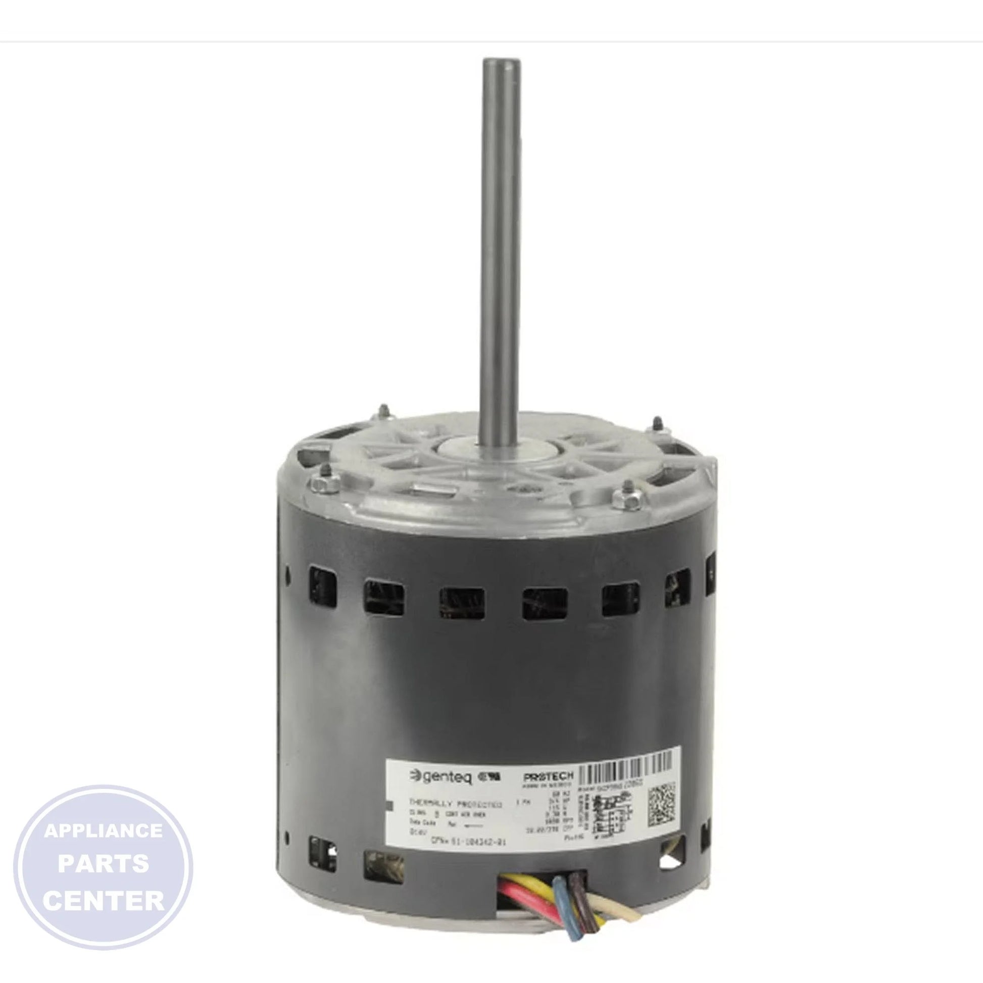 RHEEM BLOWER MOTOR 3/4HP 120V 1PH 1075RPM 4-SPEED - Main view showing powerful performance for NEU models