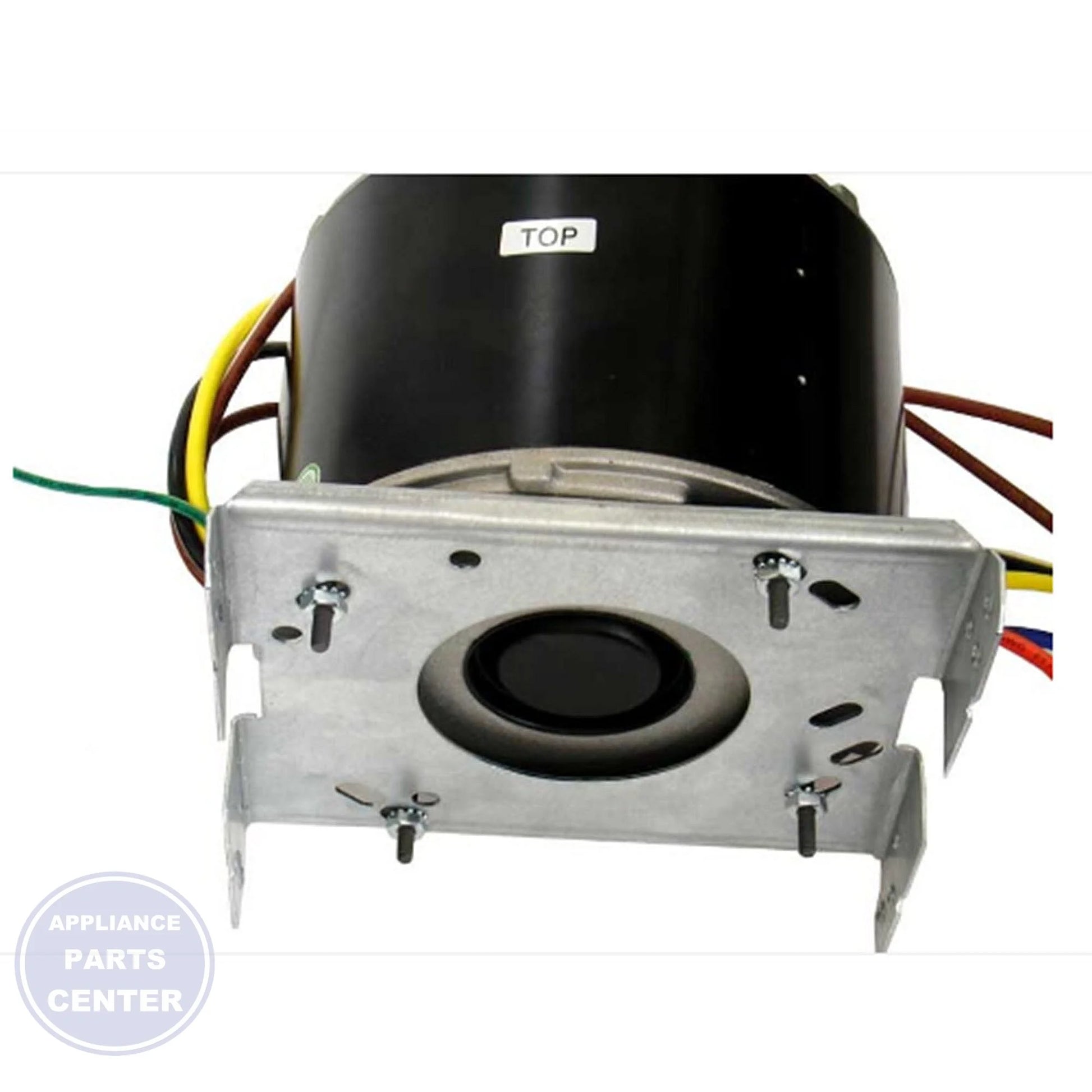 RHEEM CONDENSER MOTOR PLATE KIT AS-55306-82 - Side view with precise measurements