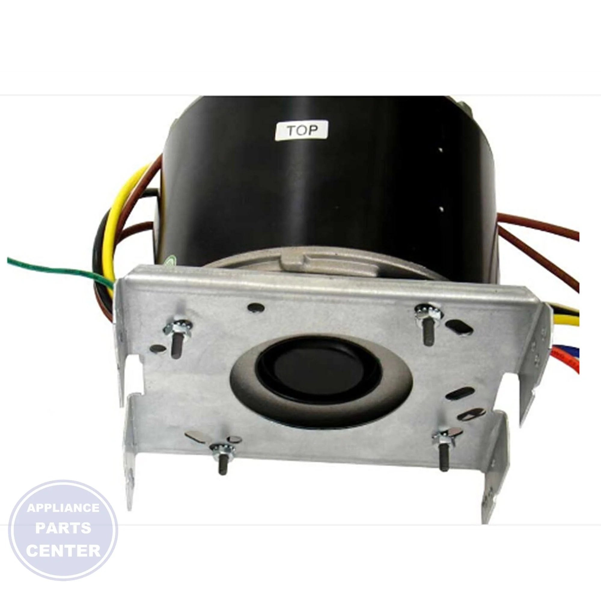 RHEEM CONDENSER MOTOR PLATE KIT AS-55306-82 - Side view with precise measurements