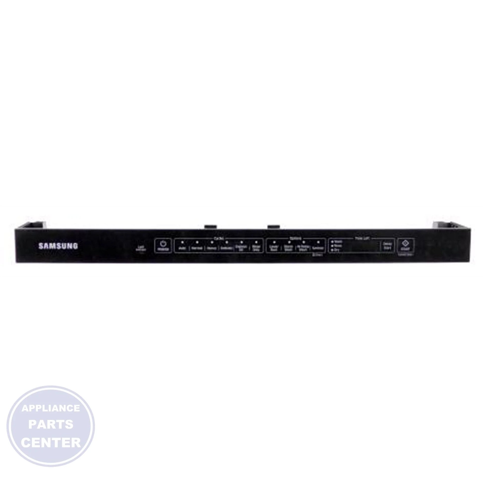 Samsung ASSEMBLY CONTROL PANEL DD82-01756A - Main view showing sleek design for SMG Dishwasher models