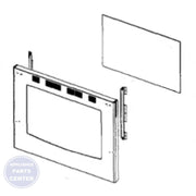 Samsung Assembly Door NX58H5650WS DG94-00947A - Main view showing durable construction for Samsung NX58H5650WS