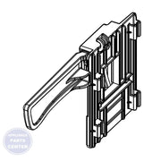SAMSUNG BASKET ADJUSTER ASSEMBLY LEFT DD97-00189A - Main view showing adjuster mechanism for Samsung SMG models