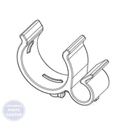 SAMSUNG CLAMPER HOSE FIX ASSEMBLY DC65-00038A - Main view showing leak-free connection for Samsung SMG-2000 series