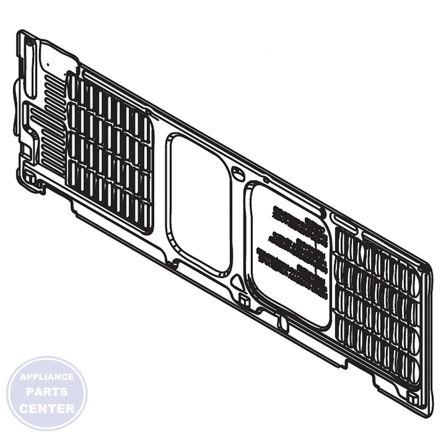 Samsung SAMSUNG COMPONENT COVER ASSEMBLY DA97-15162E - Main view showing protective cover for SMG Refrigerator