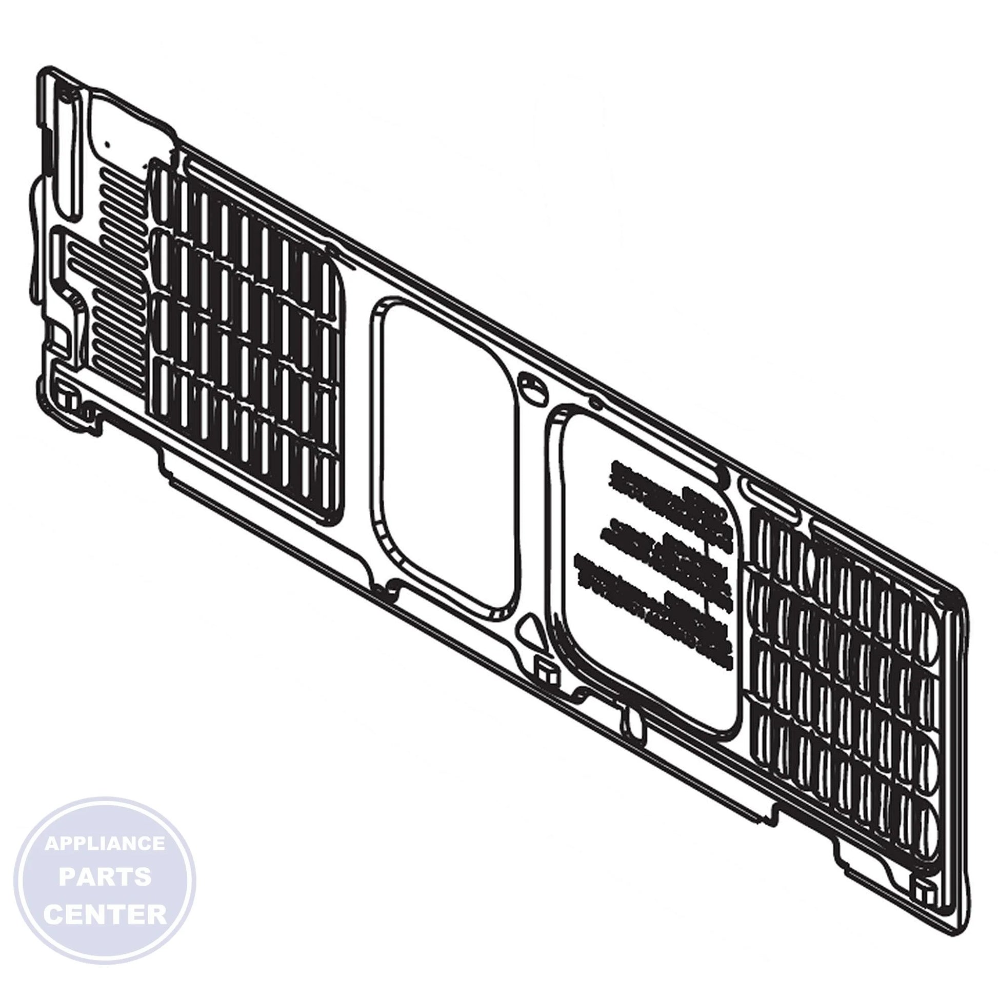 Samsung SAMSUNG COMPONENT COVER ASSEMBLY DA97-15162E - Main view showing protective cover for SMG Refrigerator