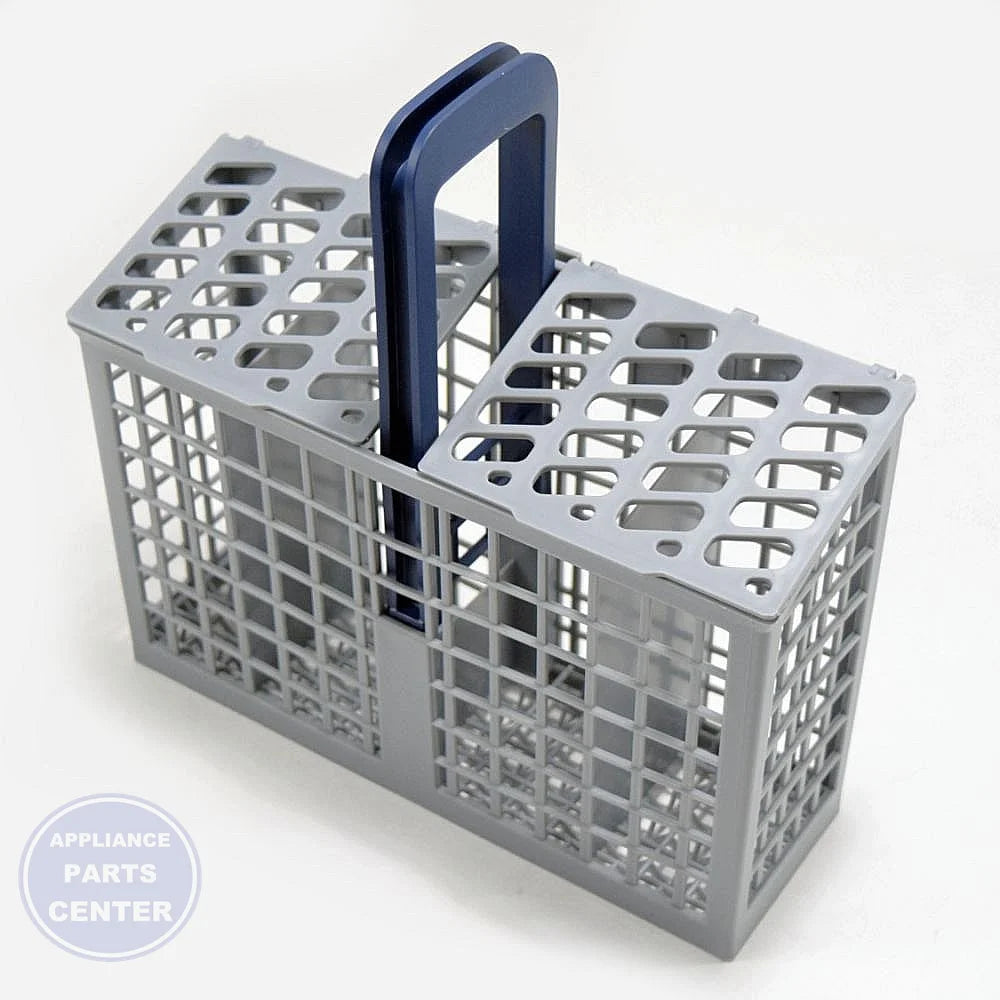 SAMSUNG DISHWASHER SILVERWARE BASKET DD94-01013A - Main view showing secure silverware holding for Samsung SMG dishwashers