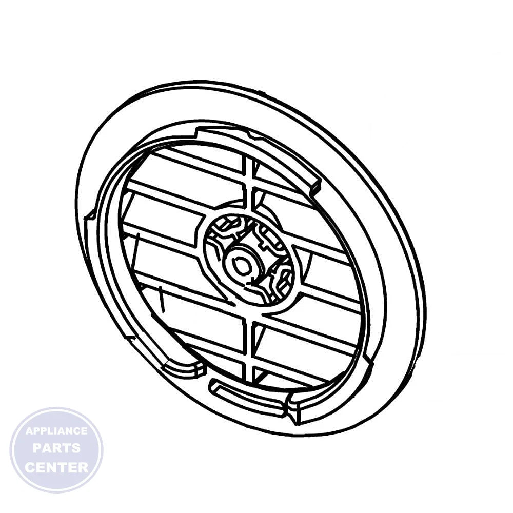Samsung Fan Cover DD63-00112A - Main view showing durable construction for DMT800 series