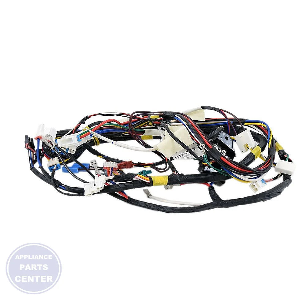 SAMSUNG MAIN DRYER WIRE HARNESS ASSEMBLY DC93-00554E - Main view showing electrical connectors for SMG Dryer models