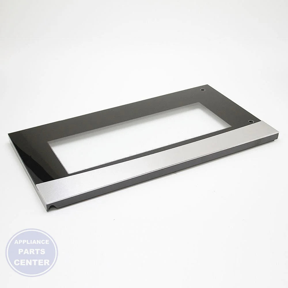 SAMSUNG MICROWAVE DOOR ASSEMBLY DE94-01996A - Main view showing durable construction for SMG microwaves