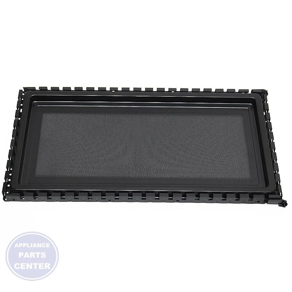 SAMSUNG MICROWAVE DOOR ASSEMBLY E DE94-01471B - Main view showing tight seal for SMG Microwave