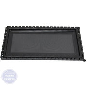 SAMSUNG MICROWAVE DOOR ASSEMBLY E DE94-01471B - Main view showing tight seal for SMG Microwave