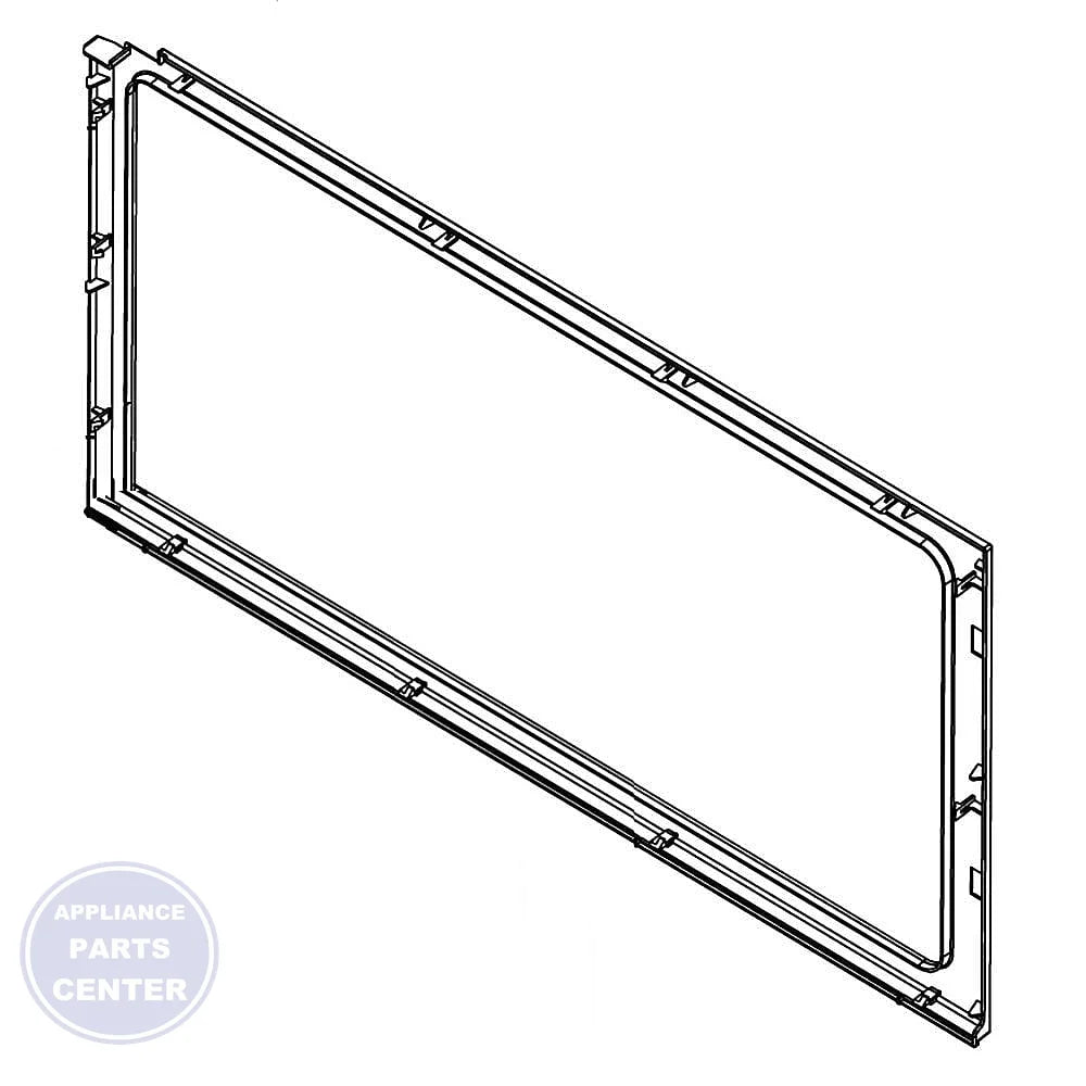 Samsung Microwave Inner Frame Door DE64-02056A - Main view showing sturdy construction for SMG models