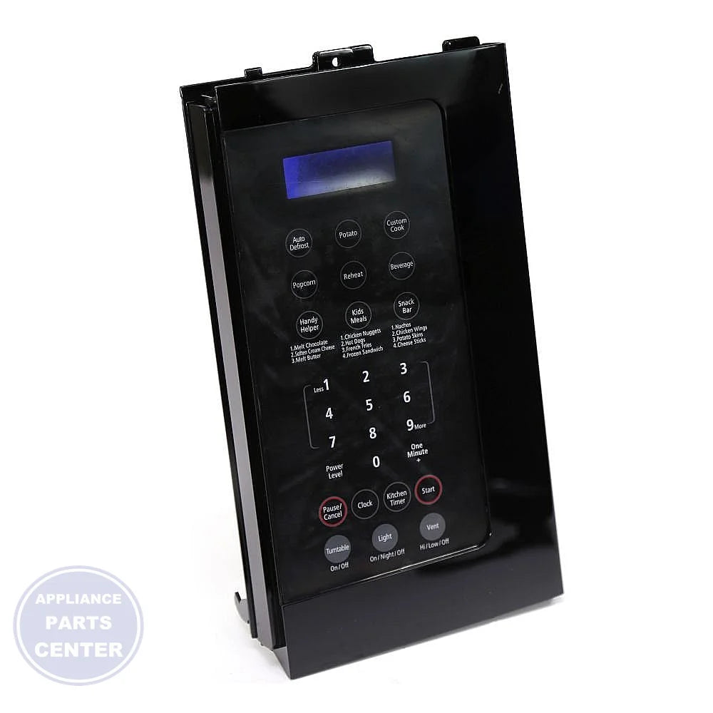 SAMSUNG Microwave Oven Control Touch Panel Assembly DE94-01806A - Main view showing touch interface for SMG models.