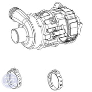 Samsung Pump Assembly DD82-01589A - Main view showing efficient water circulation for Samsung dishwasher models