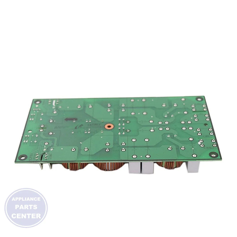 SAMSUNG RANGE PRINTED CIRCUIT BOARD ASSEMBLY DE92-03543A - Side view with precise measurements