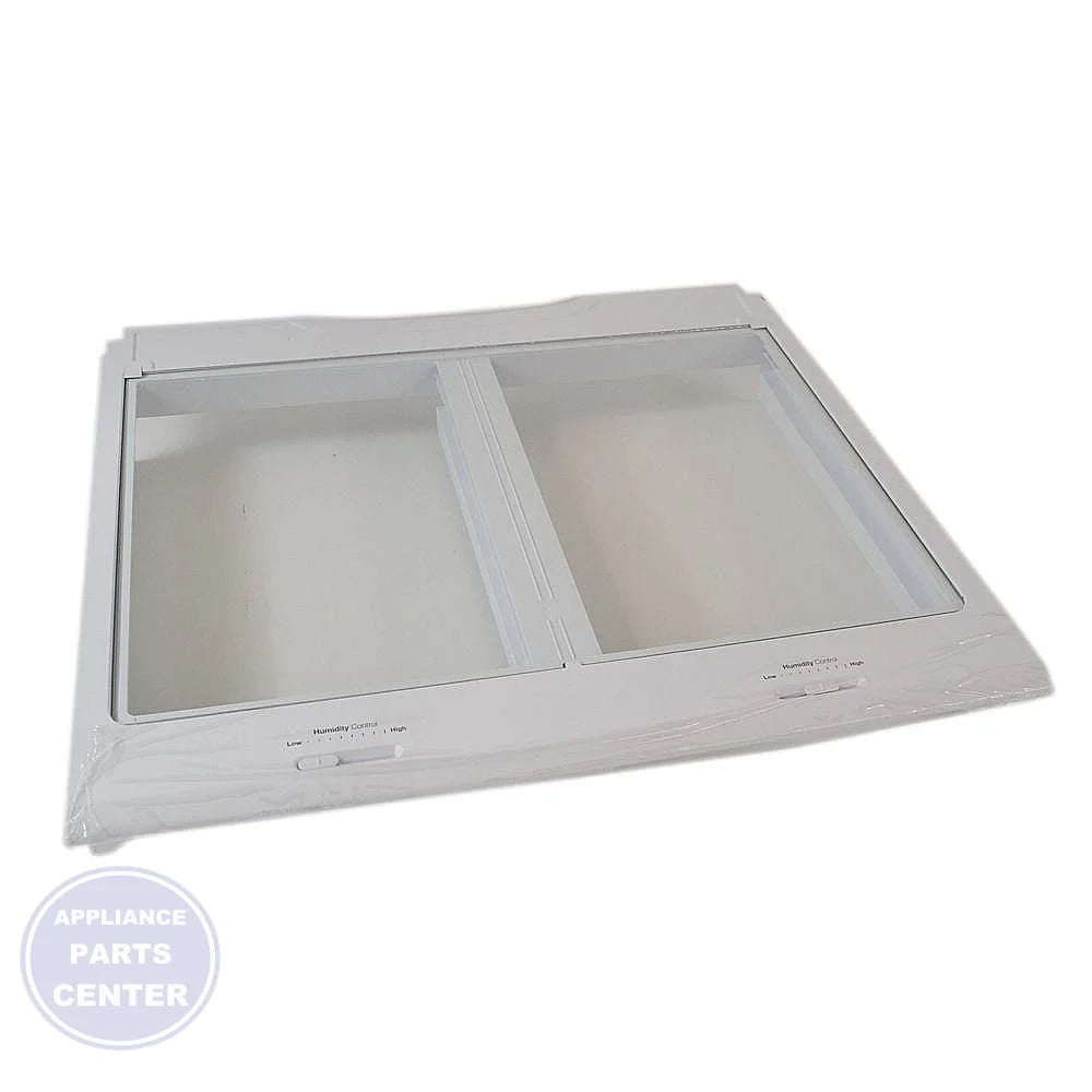 Samsung Refrigerator Crisper Drawer Cover Assembly DA97-13029A - Main view showing freshness preservation for RS25H5111SR