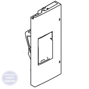 Samsung Refrigerator Door Foam Ref DA82-02521D - Main view showing insulation for specific models
