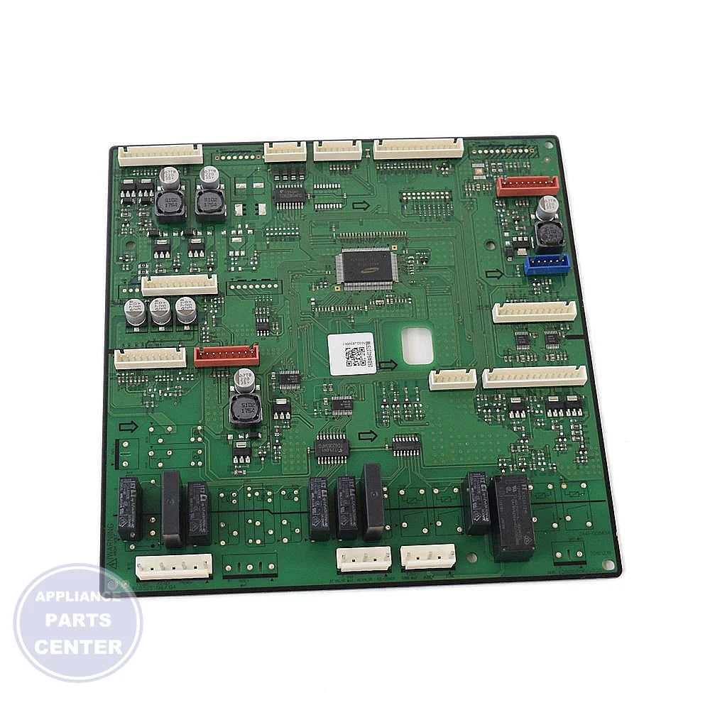 SAMSUNG REFRIGERATOR EEPROM PCB DA94-03757B - Main view showing electronic components for SMG model